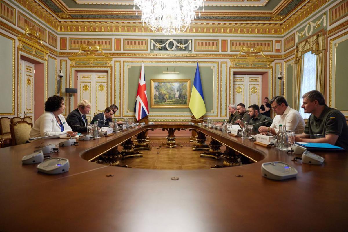 Приезд Джонсона подтвердил Зеленский / t.me/ermaka2022/756 Приезд Джонсона подтвердил Зеленский / t.me/ermaka2022/756