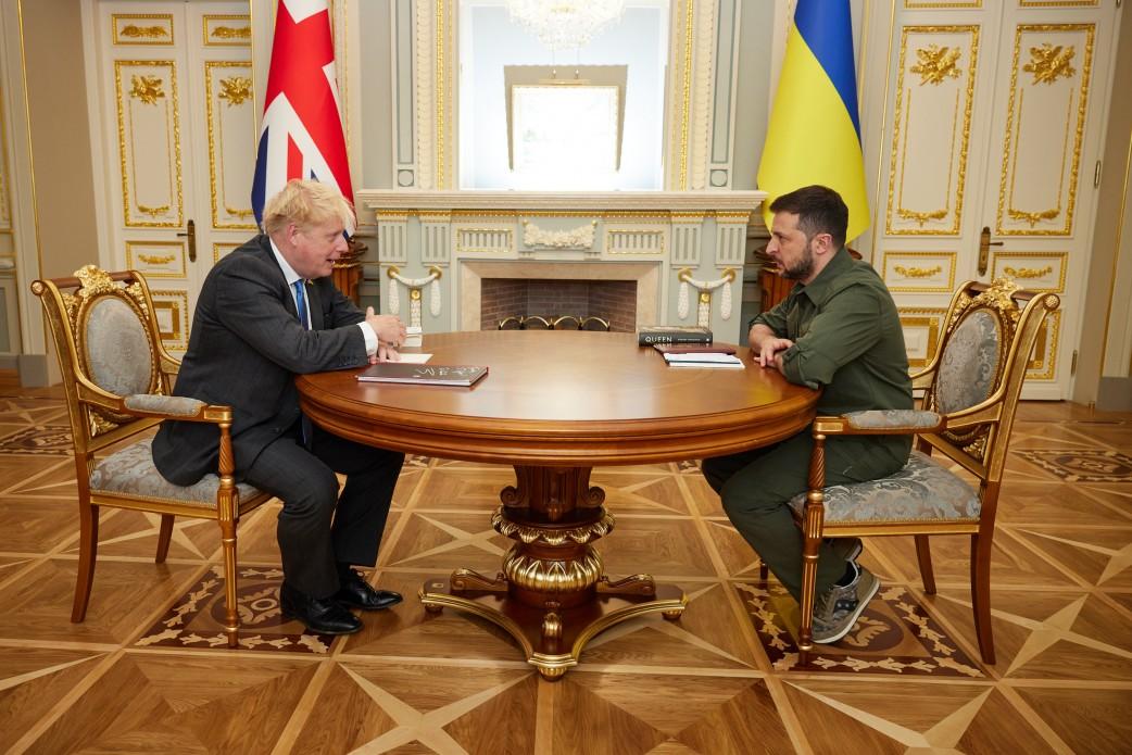 Борис Джонсон посетил Киев / фото president.gov.ua