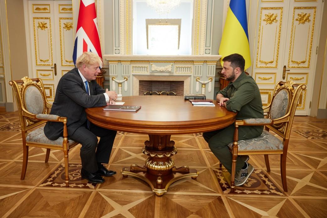 Борис Джонсон відвідав Київ / фото president.gov.ua Борис Джонсон відвідав Київ / фото president.gov.ua