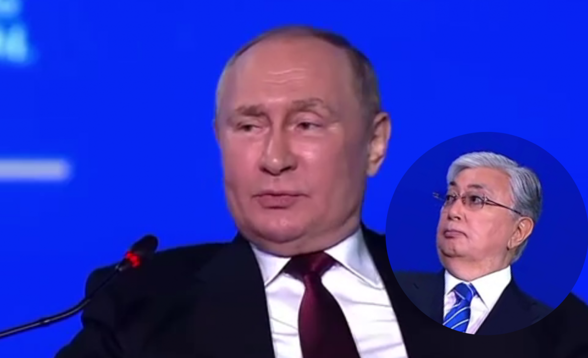 Tokayev probably angered Putin / UNIAN collage