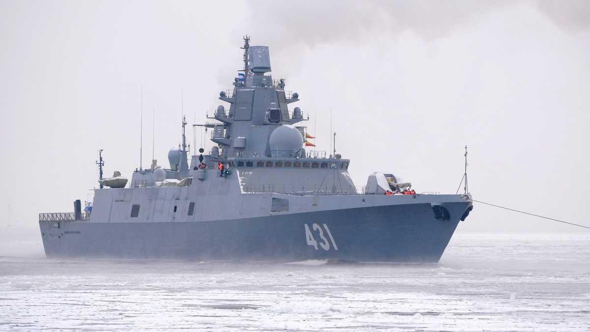 Russian ship "Admiral Kasatanov" / Rossiyskaya Gazeta