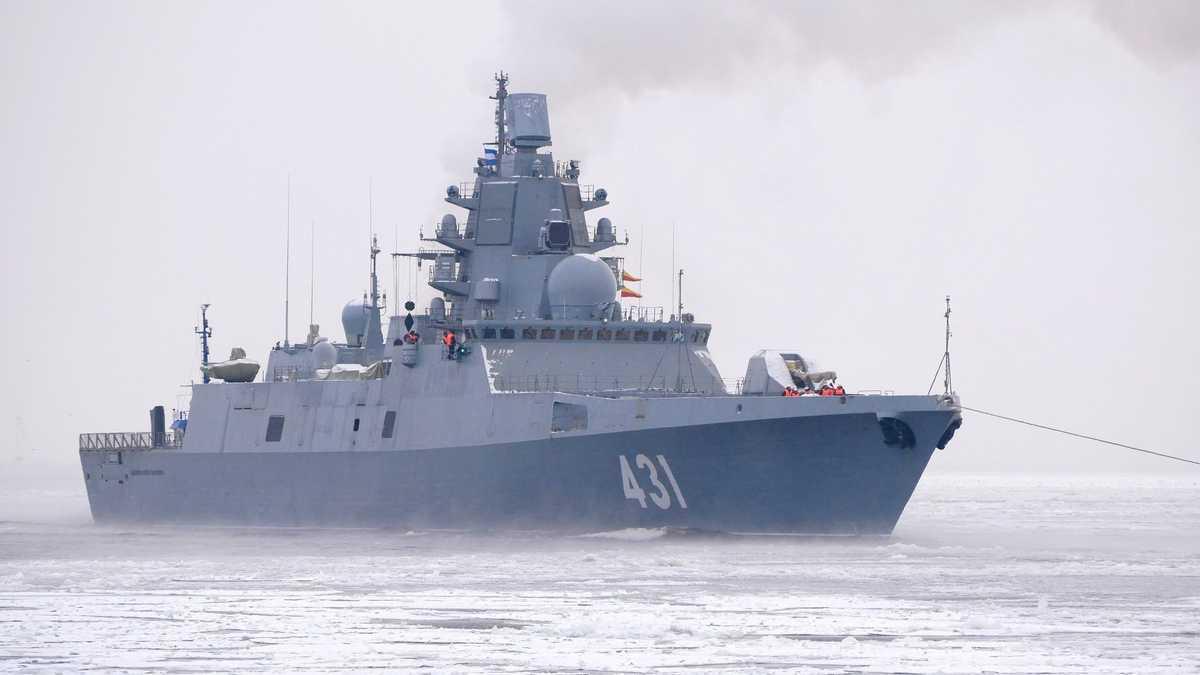 Российский корабль "Адмирал Касатанов" / Российская газета Российский корабль "Адмирал Касатанов" / Российская газета
