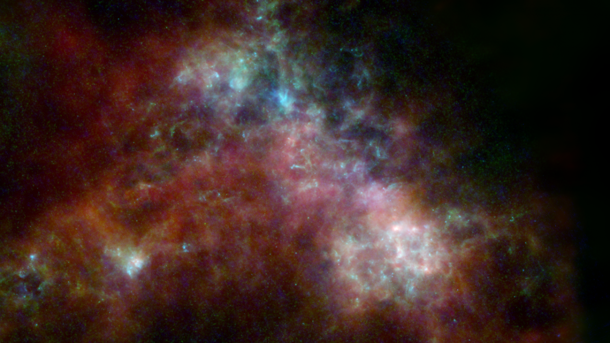 фото IMAGE: ESA, NASA, NASA-JPL, Caltech, Christopher Clark( STScI), S. Stanimirovic( UW-Madison), N. Mizuno (Nagoya University)