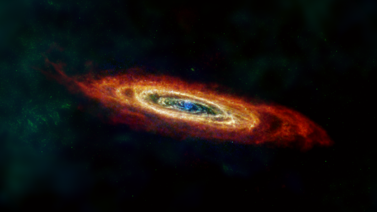 фото IMAGE: ESA, NASA, NASA-JPL, Caltech, Christopher Clark( STScI), R. Braun( SKA Observatory), C. Nieten( MPI Radioastronomie), Matt Smith (Cardiff University)