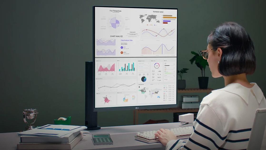 Стартовали продажи "квадратного" монитора LG DualUp / фото LG Стартовали продажи "квадратного" монитора LG DualUp / фото LG