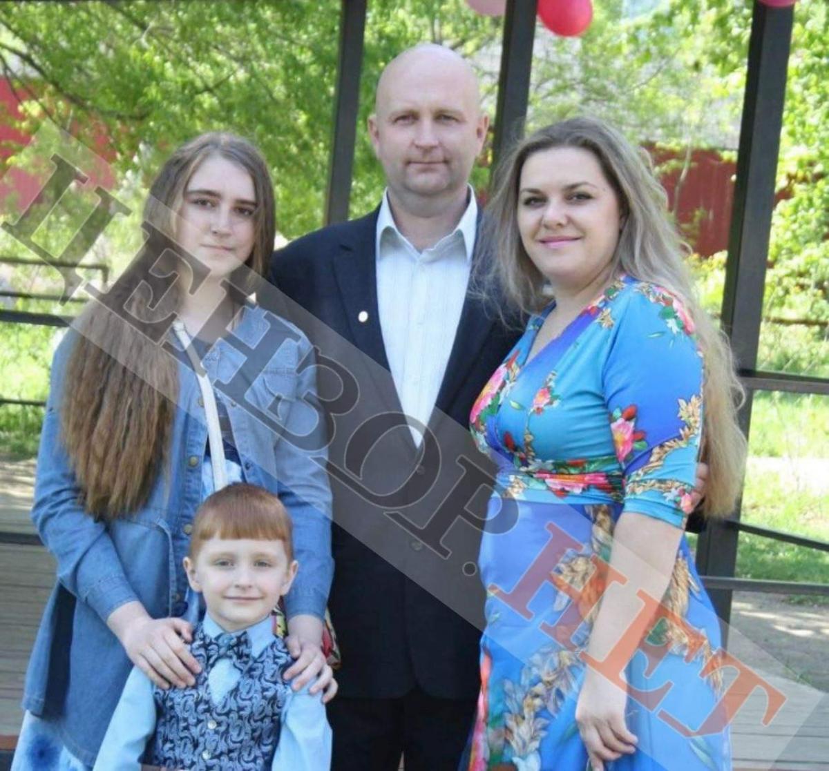 Fedorchukov with his family / photo facebook.com/butusov.yuriy