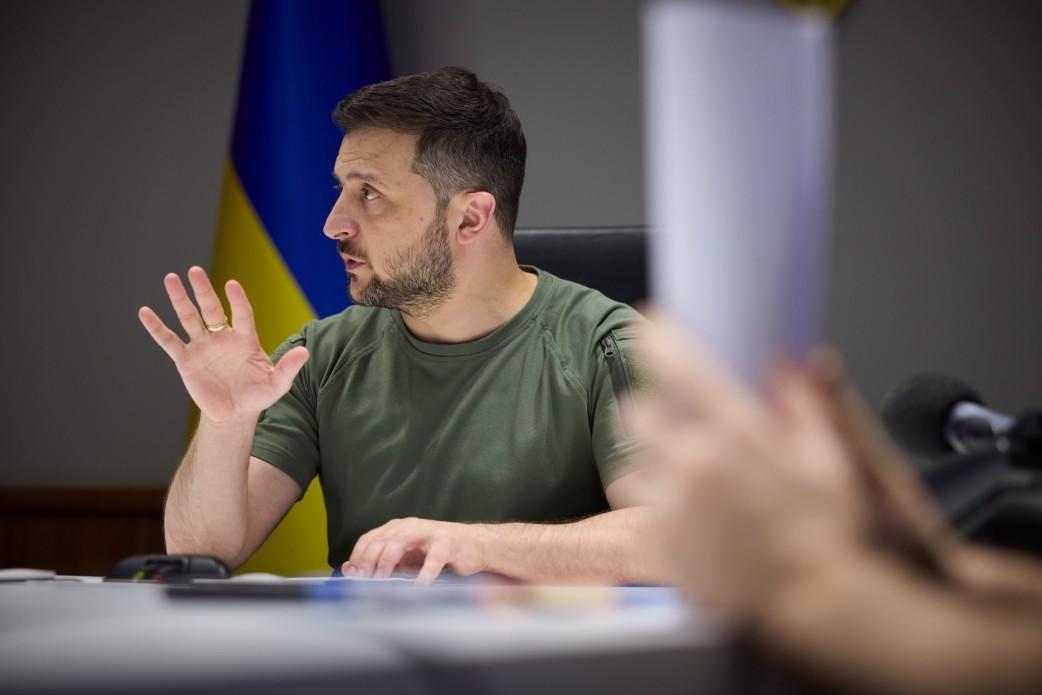 Зеленський прокоментував ракетну атаку на Україну / фото president.gov.ua