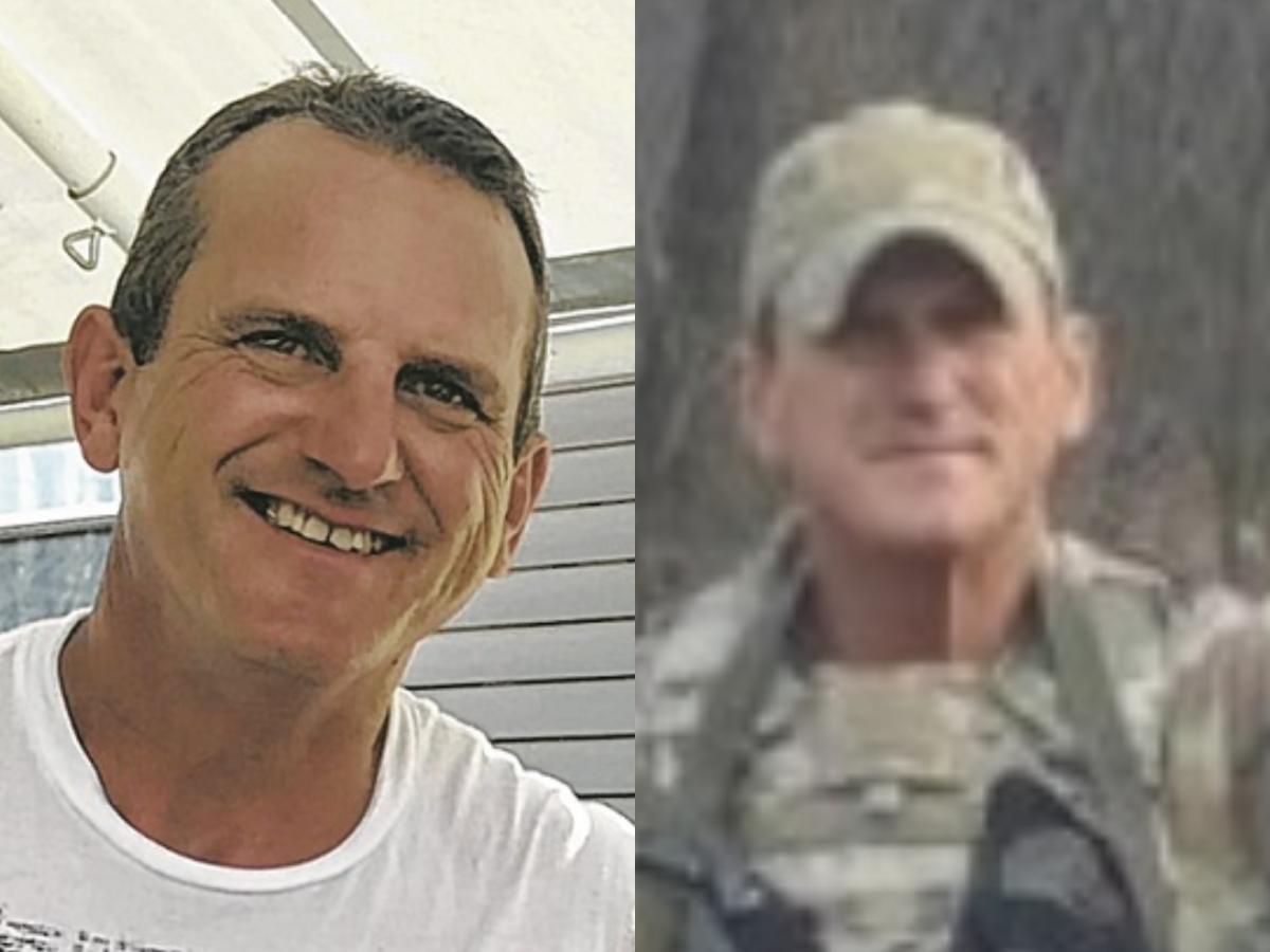 52-year-old US soldier Steven Zabelsky died in Ukraine / UNIAN collage