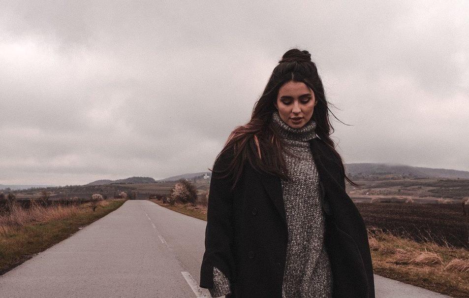 Анна Трінчер на зйомках кліпу / Ілюстративне фото 