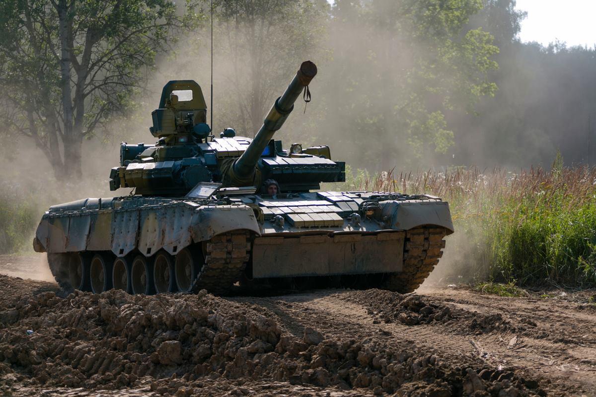 Российский Танк Т-80 / фото Минобороны Российской Федерации