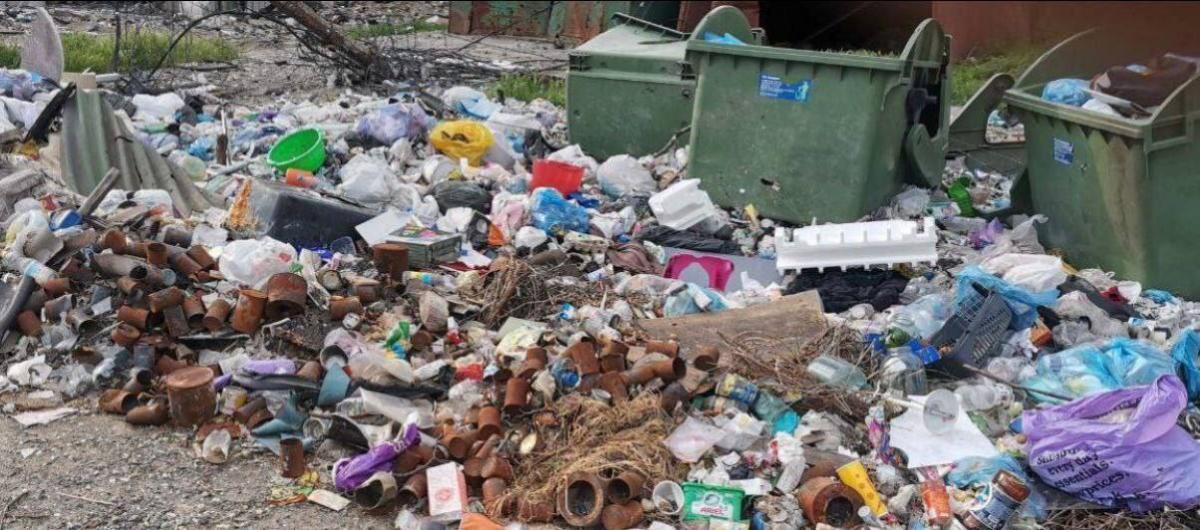 Since the end of winter, garbage has not been taken out anywhere / photo Mariupol City Council