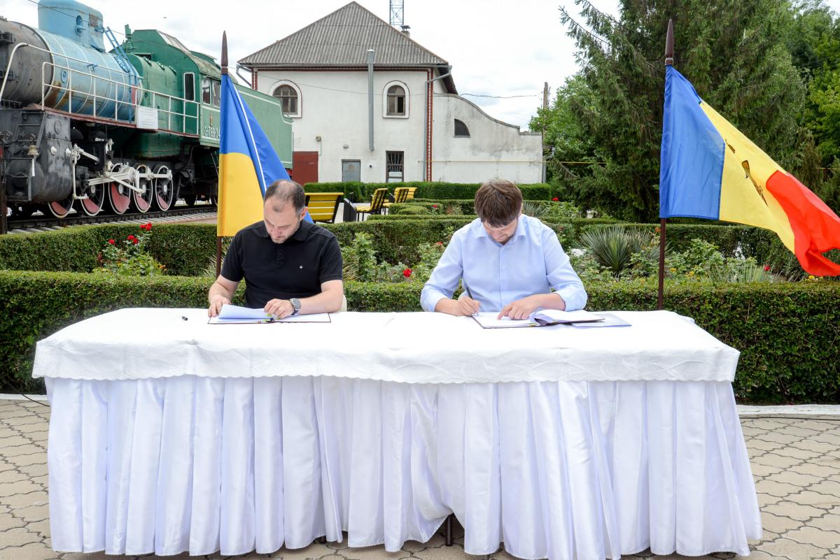 Україна і Молдова підписали меморандум про залізничне сполучення / фото midr.gov.md