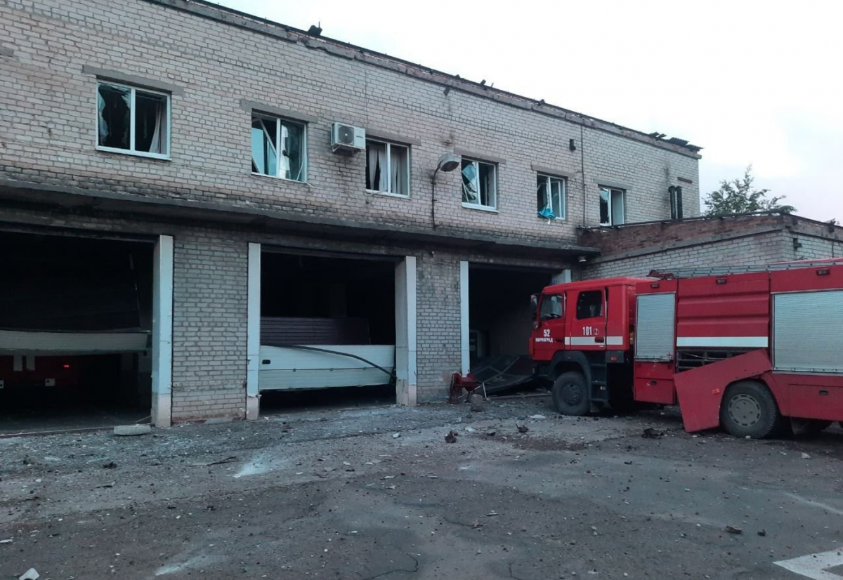 Россия продолжает атаковать Донецкую область / фото ГСЧС