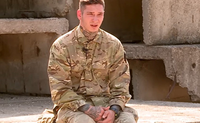 Военный из "Азова" рассказал о пережитом в Мариуполе \ скриншот с видео