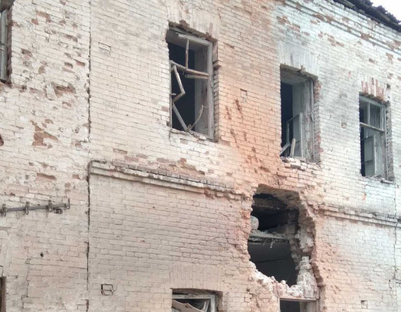 На Сумщині гвинтокрили окупантів обстріляли село / фото t.me/Zhyvytskyy