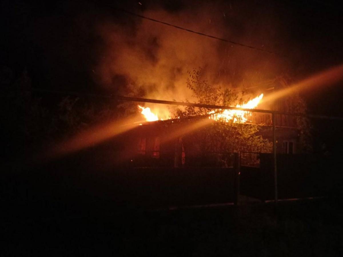 На севере Белгородской области возник сильный пожар / фото ОК "Пивдень"