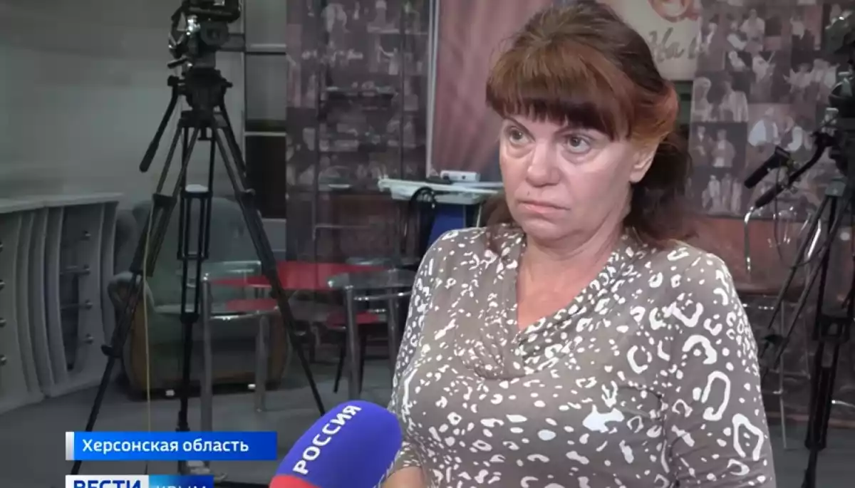 Нову "адміністраторку" вже встигли показати по російським каналам / Скріншот Нову "адміністраторку" вже встигли показати по російським каналам / Скріншот