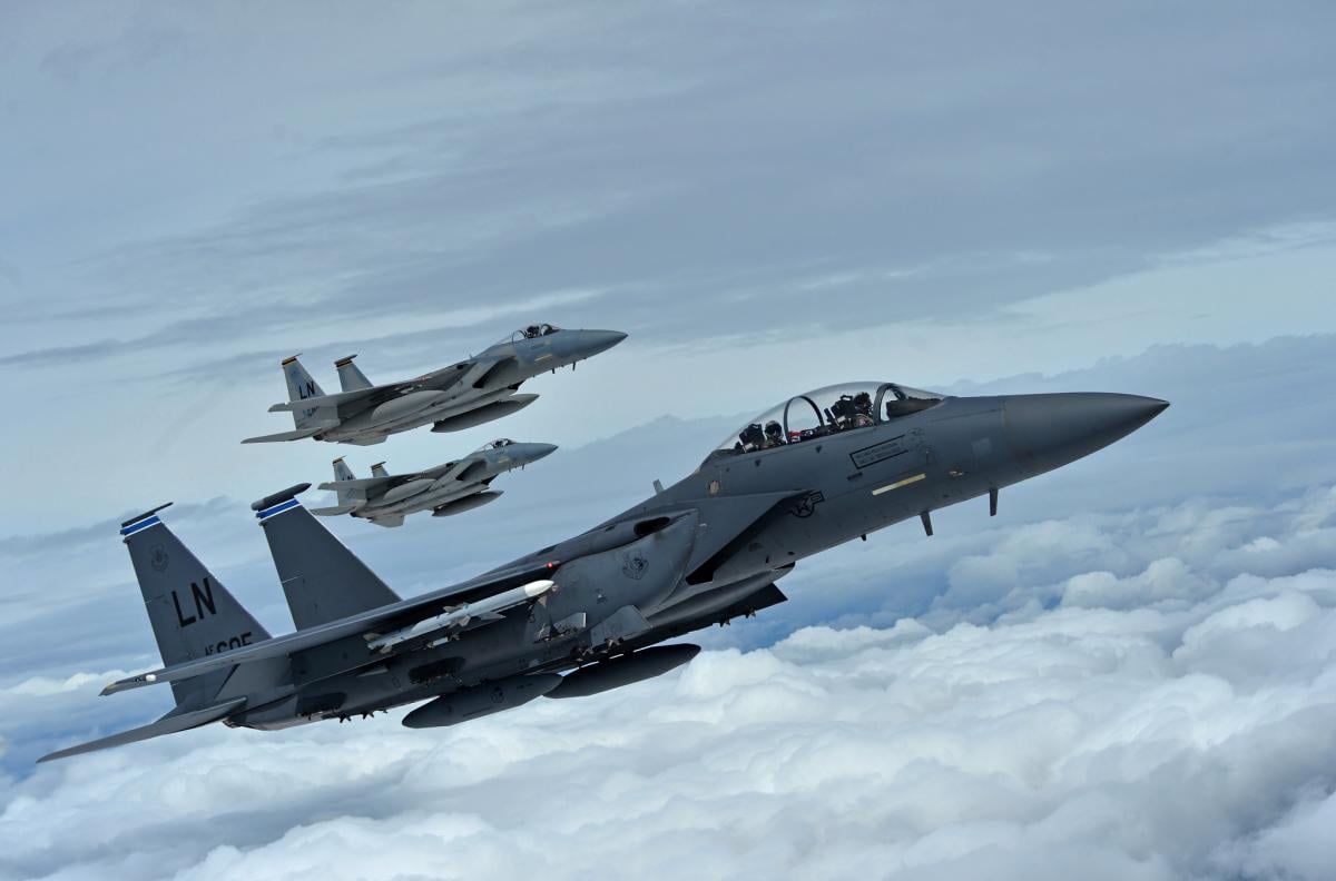Ukraine needs F-15 fighters / photo US Air Force