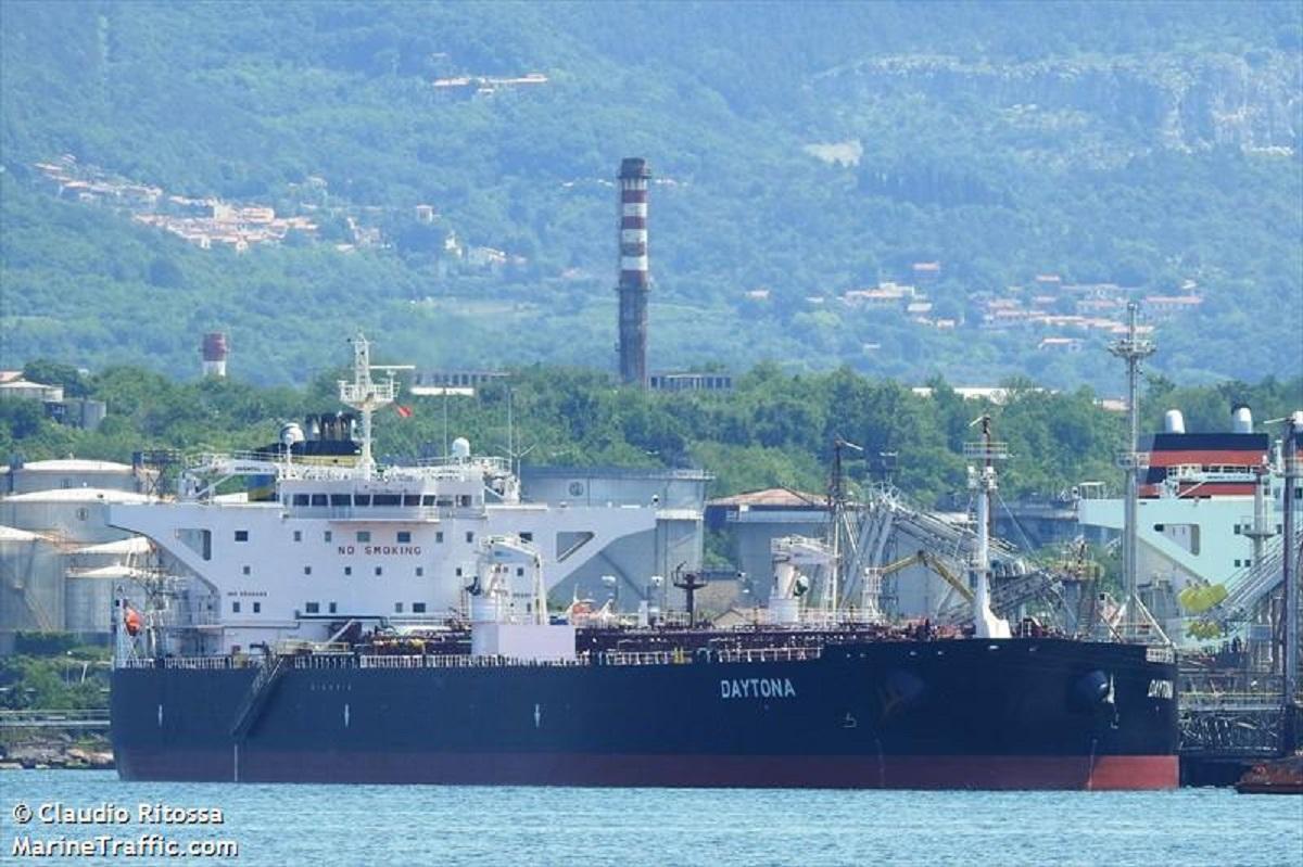 Міг вести російський вантаж: у США зупинили нафтовий танкер Daytona / фото marinetraffic.com