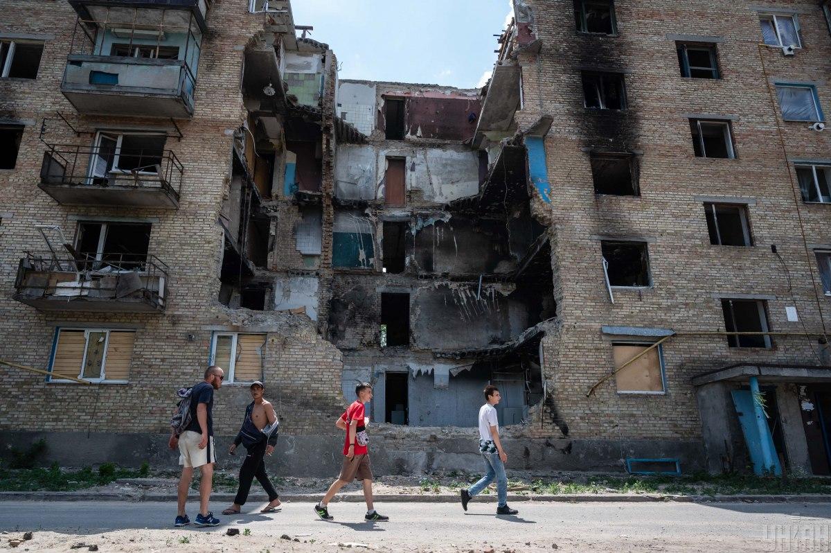 Село Горенко почти полностью было уничтожено оккупантами / фото УНИАН, Ратынский Вячеслав