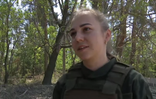 Среди украинских военных появилась первая женщина-сапер (видео)