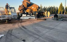 Из Киевского моря достали еще один вертолет РФ, подбитый в первый день войны (видео)