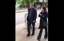 Порошенко "поймали" на прогулке в Лондоне: в сети опубликовали видео
