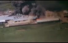 "Ласкаво просимо до пекла": артилерія ЗСУ знищила склад РФ з "Градами" (відео)