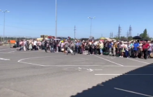 Гуманитарный ад: оккупанты устроили для мариупольцев "голодные игры" (видео)