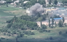 На Харківщині знищено штаб, склад з боєприпасами і технікою окупантів (відео)