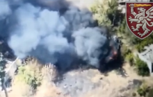 "Джек-пот": за день львівські десантники підірвали 9 одиниць техніки та склад з боєприпасами