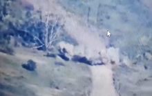 "Горить-палає": бійці волинської бригади видовищно знищили російський танк (відео)