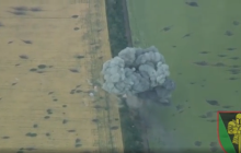 Танкова бригада ЗСУ філігранно відпрацювала артилерією по техніці РФ (відео)