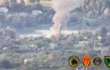 ЗСУ розгромили командно-спостережний пункт та склад боєприпасів окупантів (відео)