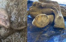 У Канаді знайшли унікальну мумію мамонта: збереглися навіть кігті та шерсть (фото)