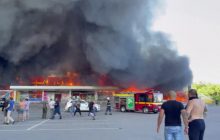 "Кількість жертв неможливо уявити": Зеленський показав відео з місця "прильоту" в Кременчуку