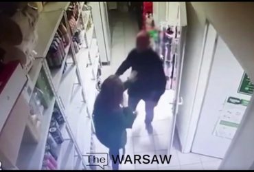 В польському магазині чоловік побив 20-річну українку (відео)