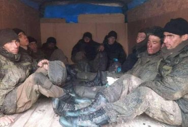 Подразделение оккупантов хотело убежать с Украины, но его поймали свои на границе