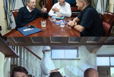 Їдуть якось італієць, француз і німець: соцмережі вибухнули мемами про візит Макрона, Шольца і Драгі