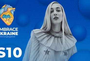 Нидерландская певица S10 на сцене международного телемарафона