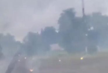 In the Sumy region, the occupiers fired at the bulk with phosphorus shells (video)