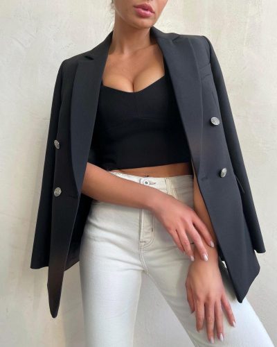 Lipsy hot sale navy blazer