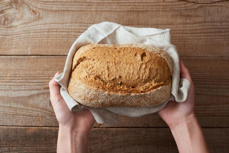 Ржано-пшеничный хлеб на дрожжах в духовке, рецепт с фото — irhidey.ru