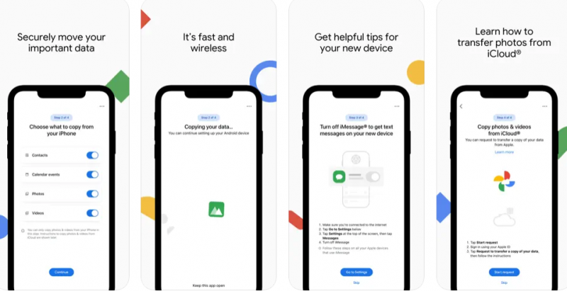 С iPhone на Android: как быстро и легко перенести данные / Скриншот С iPhone на Android: как быстро и легко перенести данные / Скриншот