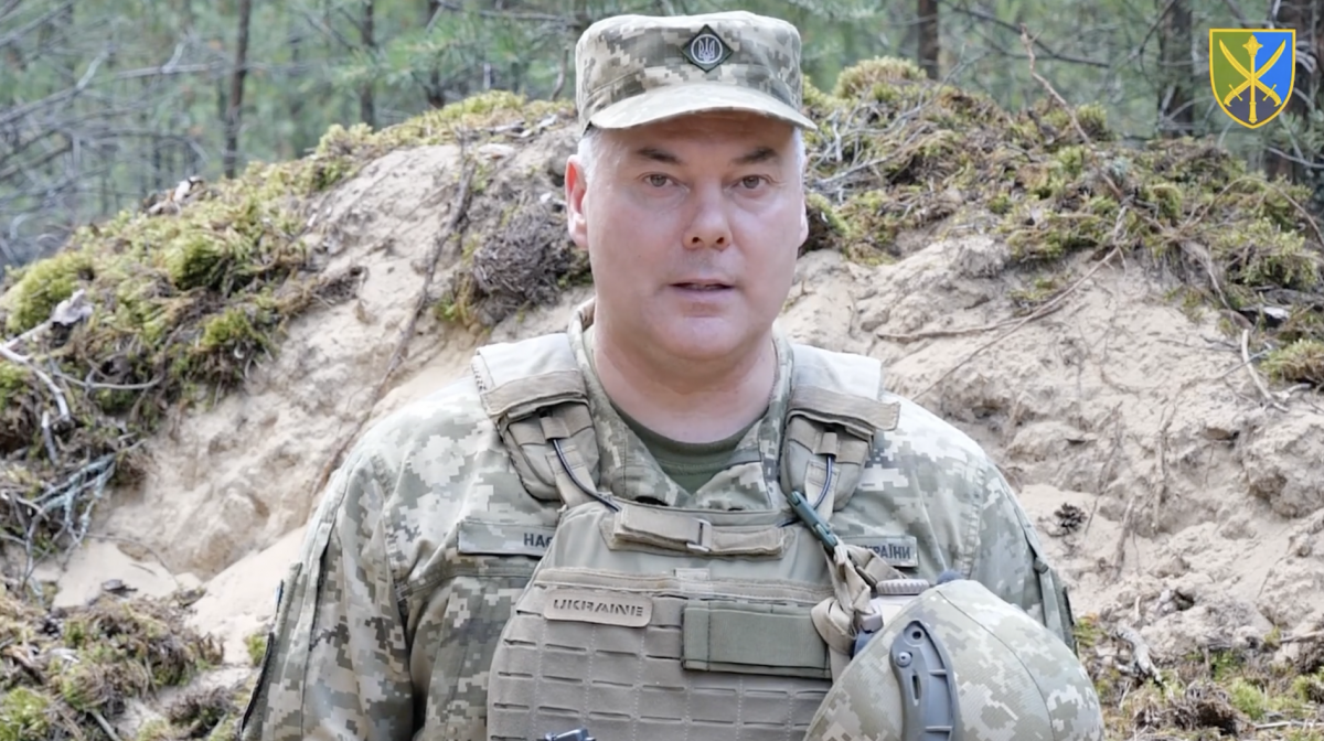 Наєв побував на позиціях військових / Скріншот Наєв побував на позиціях військових / Скріншот
