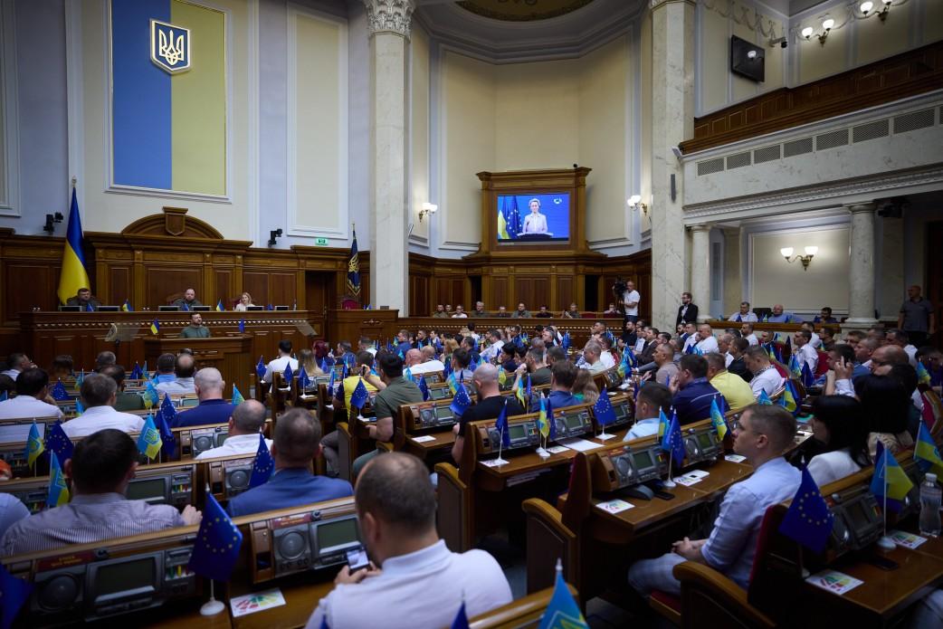 Глава Еврокомиссии пообещала поддержку Украину до тех пор, пока враг не будет побежден / фото Офис президента Украины Глава Еврокомиссии пообещала поддержку Украину до тех пор, пока враг не будет побежден / фото Офис президента Украины
