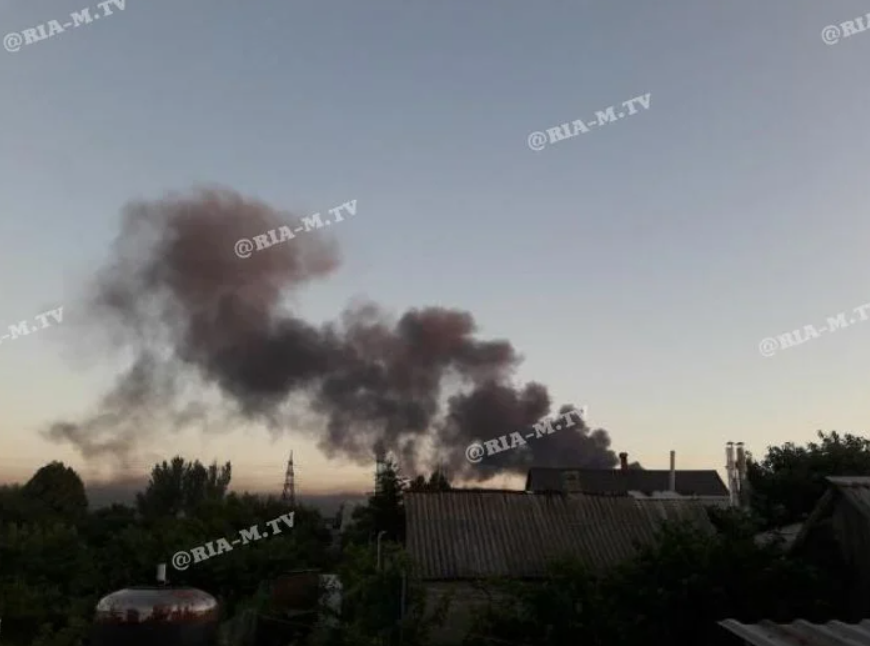 ЗСУ вдарили по базі росіян / фото: "РИА Мелітополь"