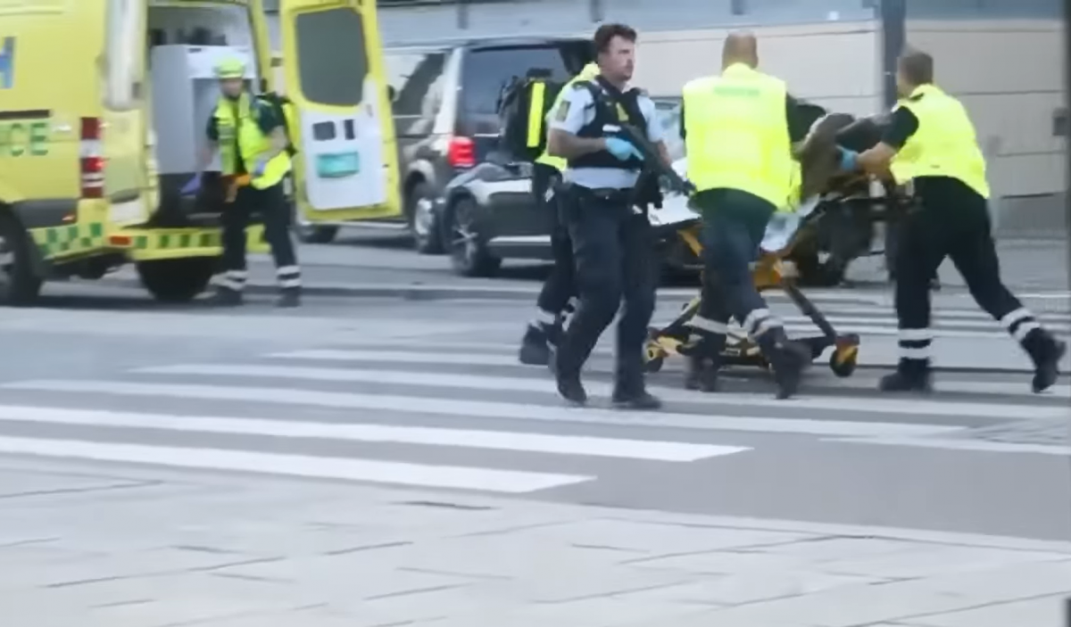 У Копенгагені стрілець відкрив вогонь по людях / Скриншот