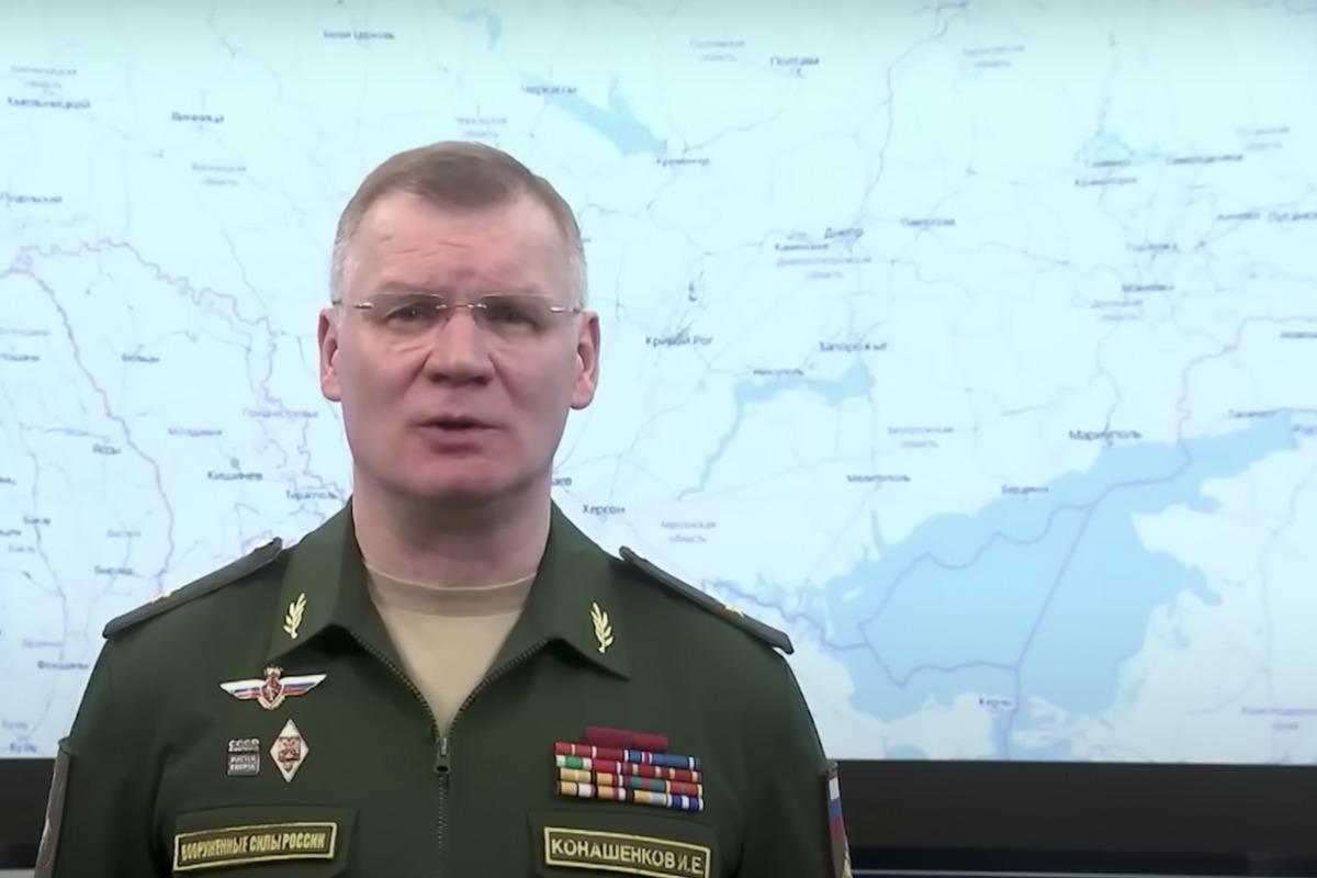 Конашенков бреше про успіхи армії РФ в Україні / Скріншот