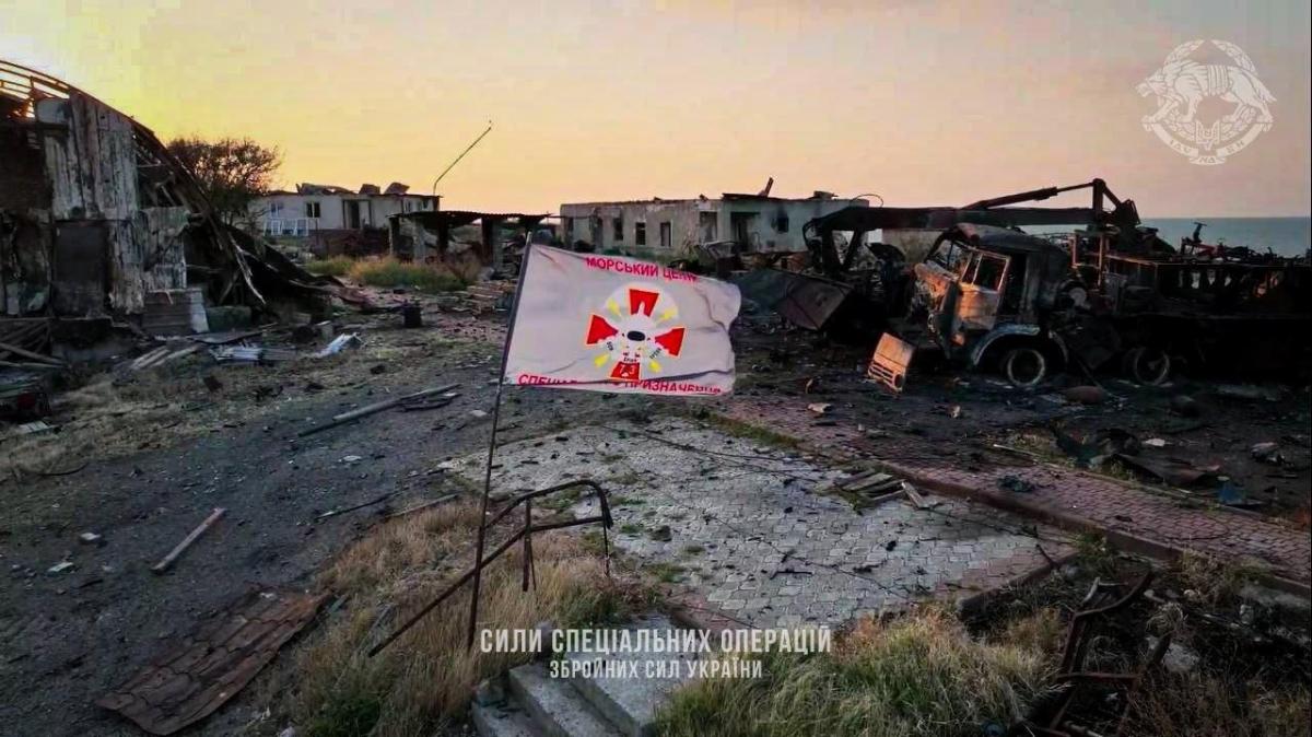 Командование ССО обнародовало детали спецоперации на острове Змеиный / ССО ВСУ Командование ССО обнародовало детали спецоперации на острове Змеиный / ССО ВСУ